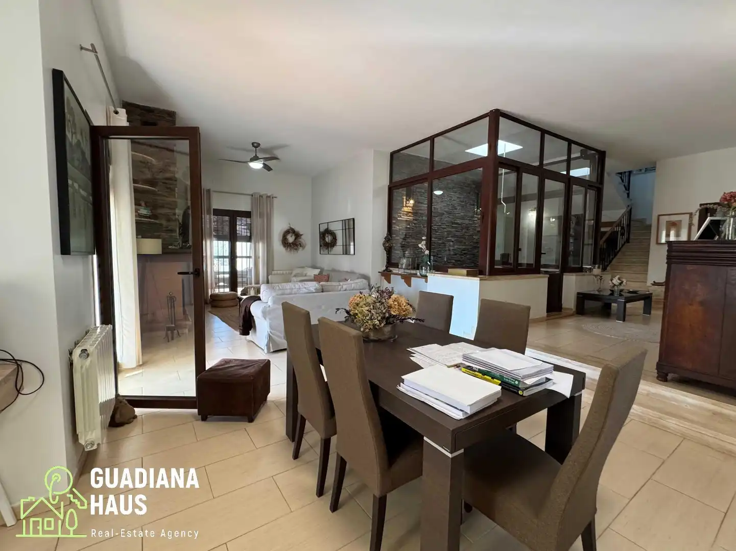 Comedor de Finca rústica en venta en Cartaya con Terraza y Piscina