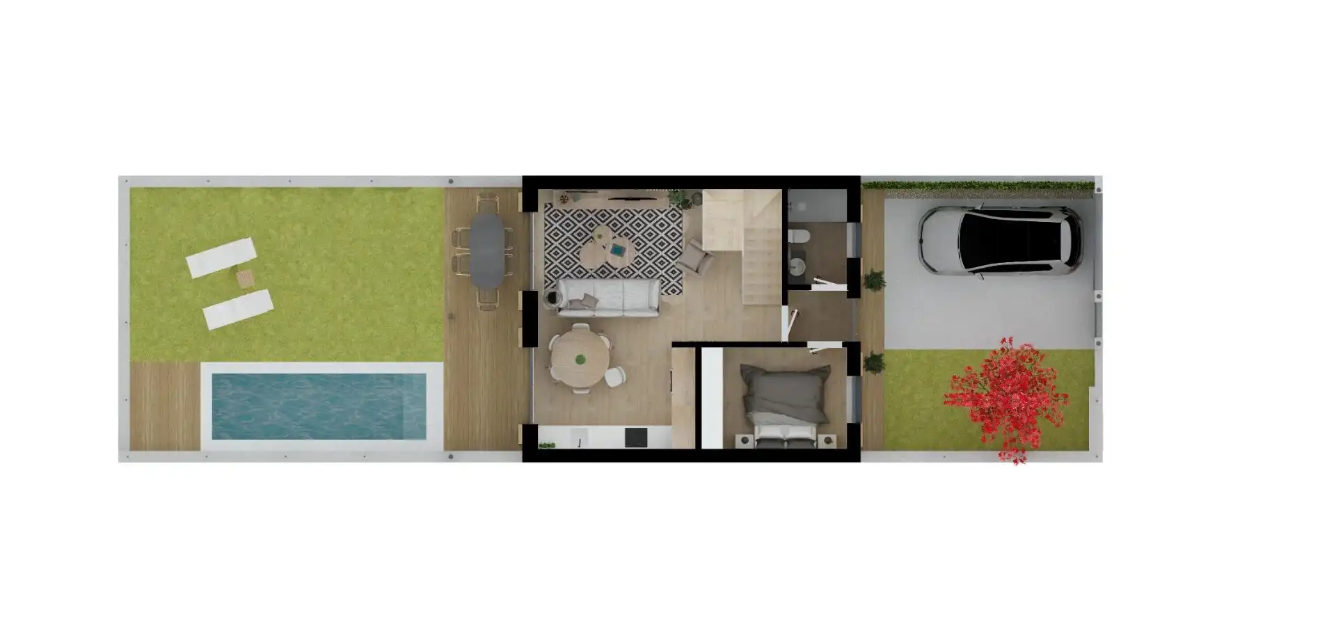 Casa o chalet en venta en Estella / Lizarra con Calefacción y Jardín privado