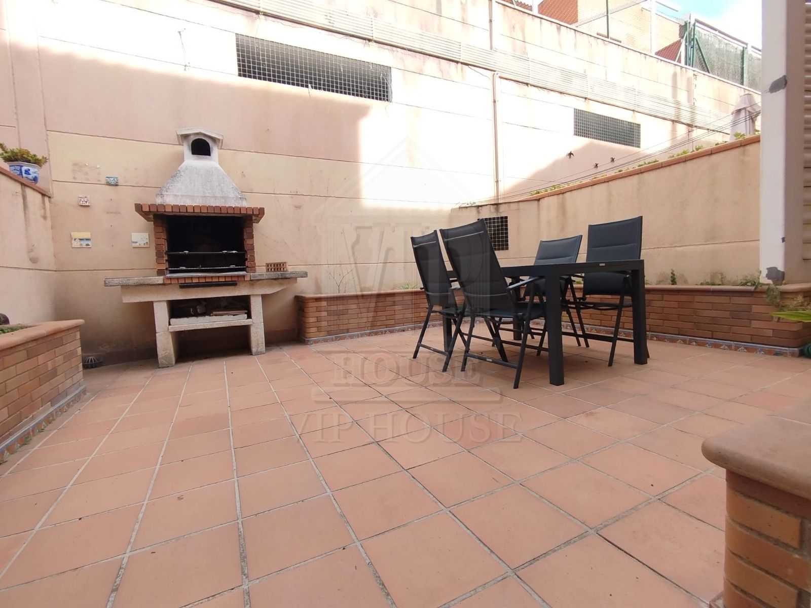 Terrace of Single-family semi-detached for sale in Badalona  with Air Conditioner, Heating and Storage room