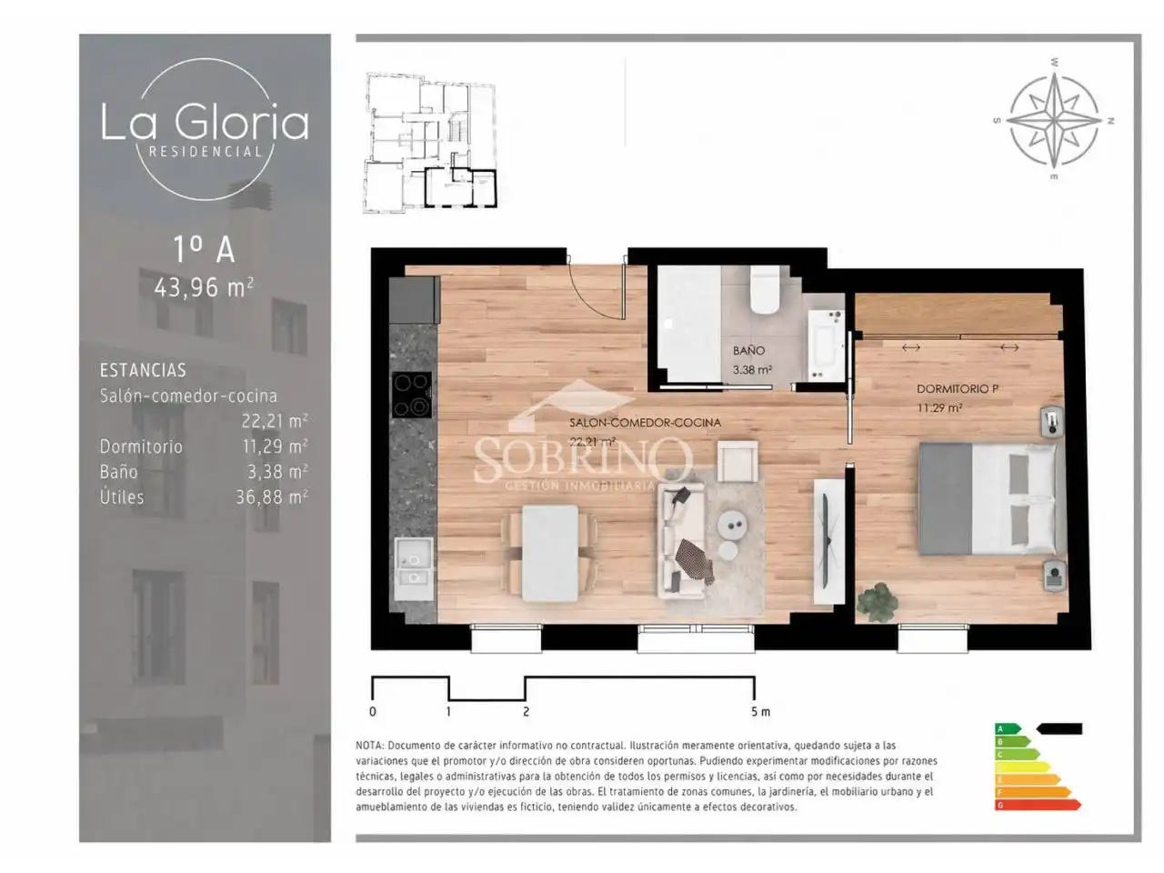 Habitación de Apartamento en venta en Llanes con Aire acondicionado, Calefacción y Amueblado
