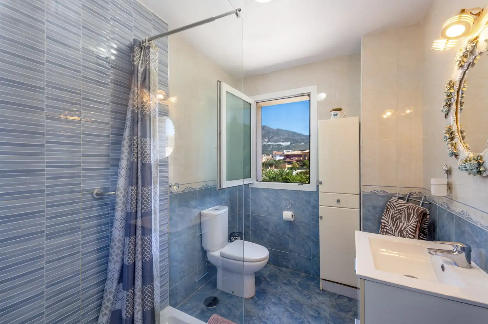 Bany de Casa o xalet en venda en Mijas amb Jardí privat i Piscina