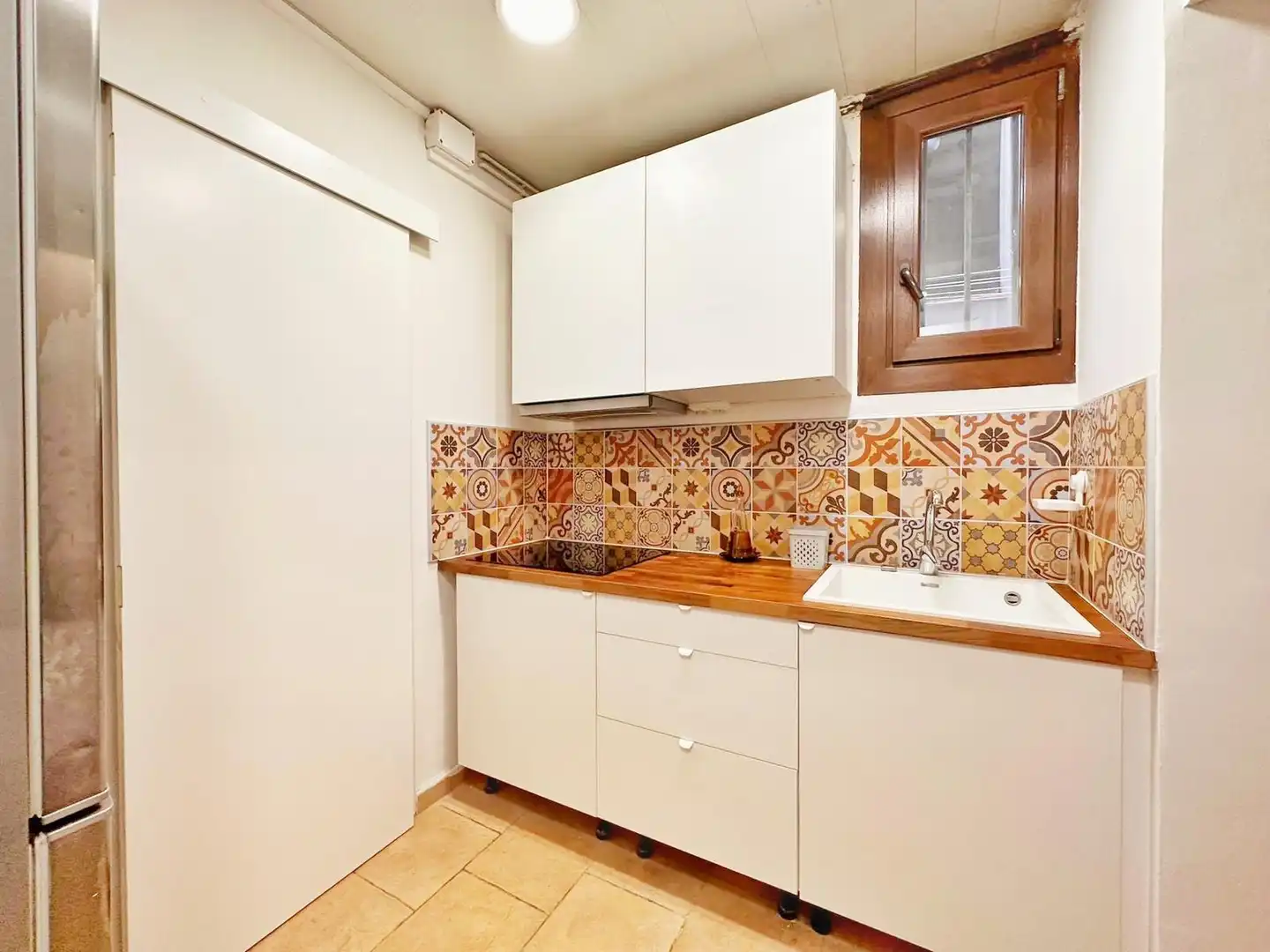 Kitchen of Flat for sale in Barcelona  with Air Conditioner, Heating and Furnished