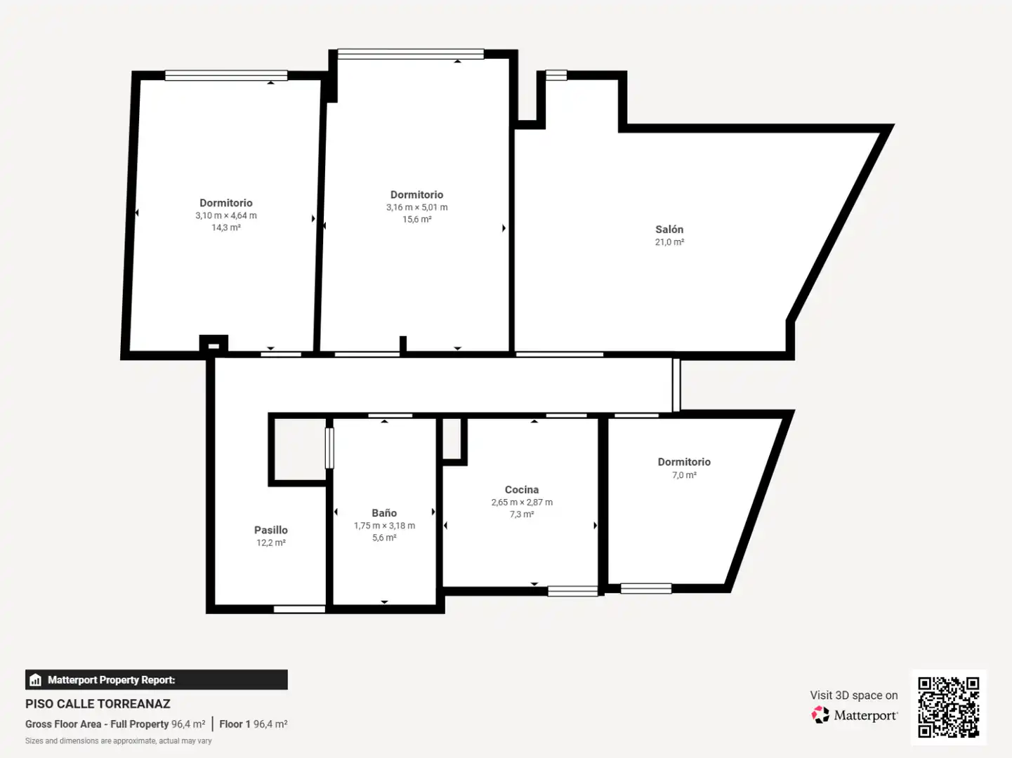 Flat for sale in Torrelavega   with Heating, Parquet flooring and Storage room