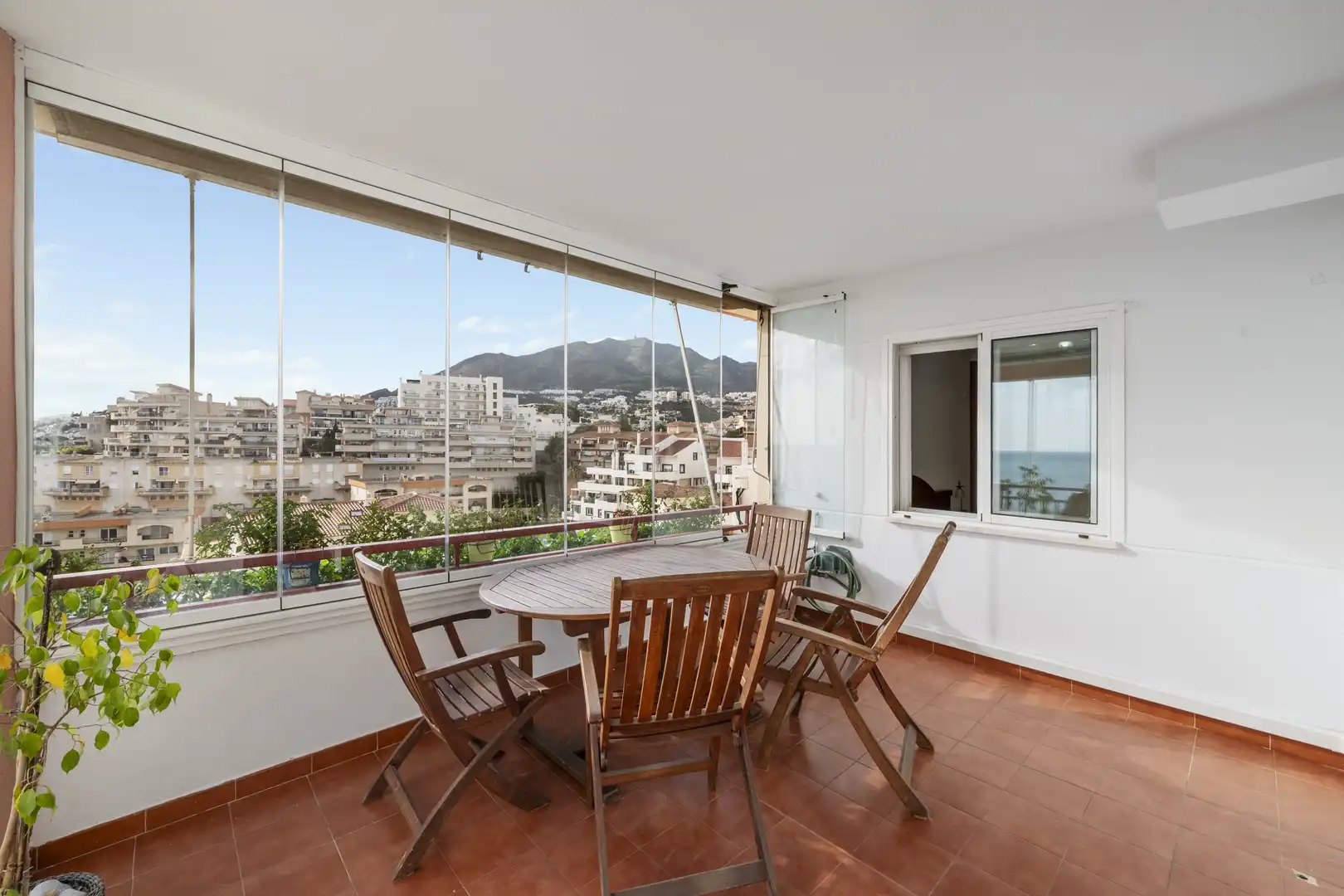 Terrace of Apartments for sale in Benalmádena  with Air Conditioner, Terrace and Swimming Pool