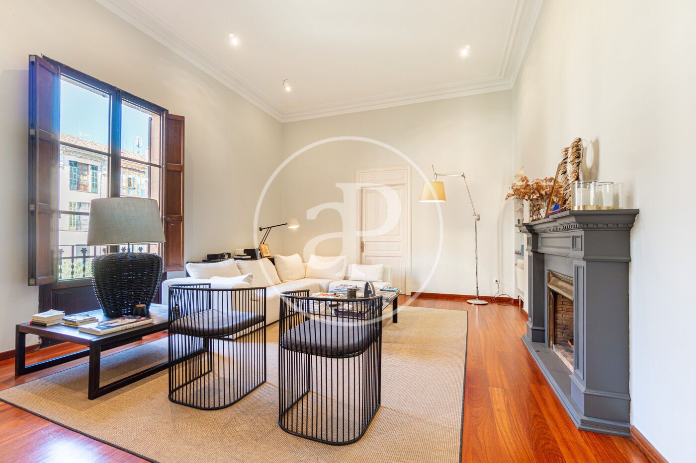 Living room of Flat to rent in  Palma de Mallorca  with Heating and Balcony