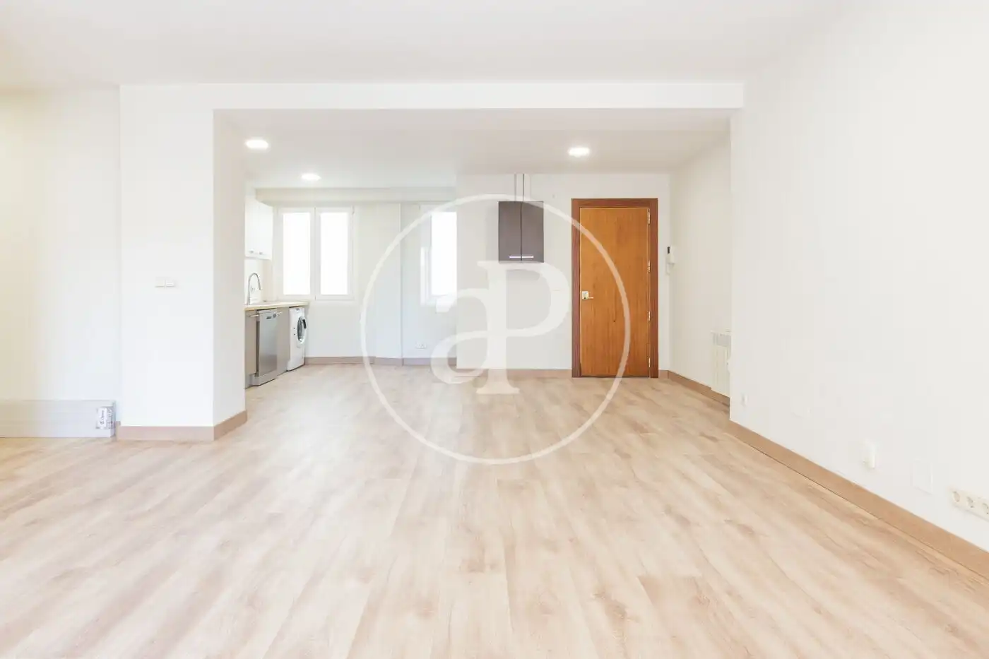 Wohnzimmer von Wohnung zum Verkauf in Madrid mit Klimaanlage, Heizung und Terrasse