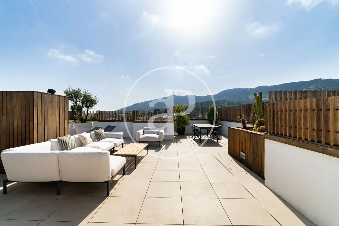 Terraza de Piso de alquiler en Barcelona con Aire acondicionado, Calefacción y Terraza