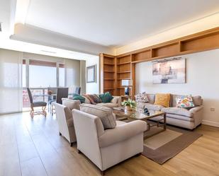 Living room of Flat to rent in  Madrid Capital  with Air Conditioner