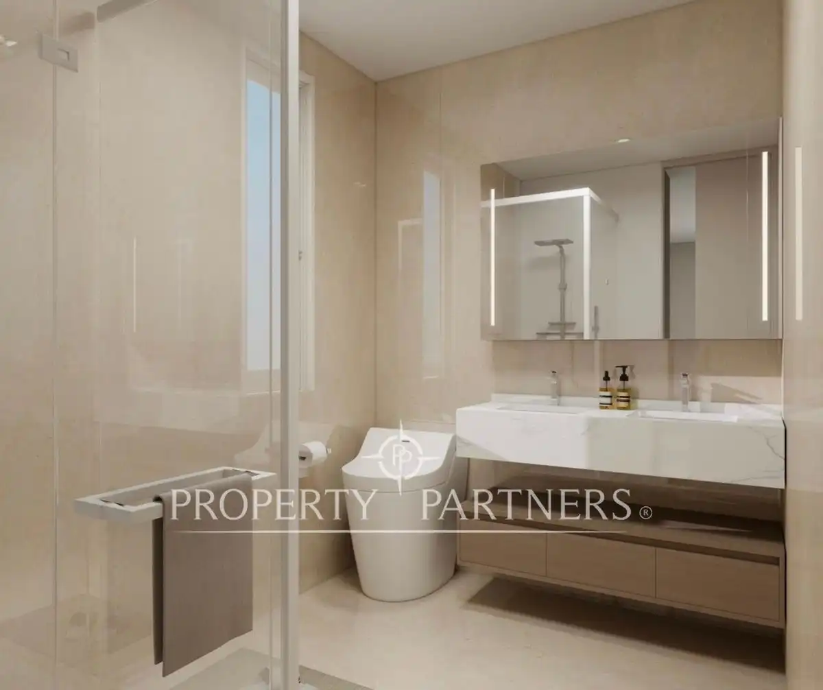 Bany de Apartament en venda en Madrid amb Aire condicionat, Terrassa i Moblat