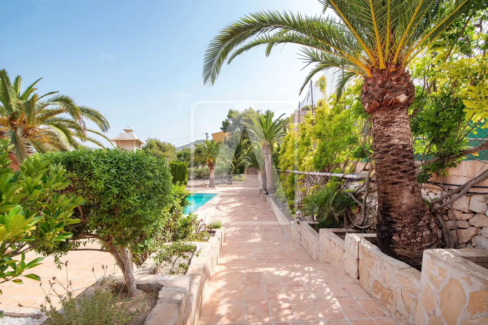 Vista exterior de Casa o xalet en venda en Calpe / Calp amb Aire condicionat, Calefacció i Jardí privat