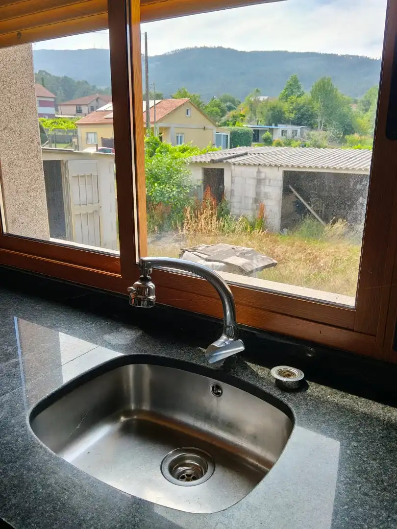 Cocina de Casa o chalet en venta en Poio con Calefacción, Jardín privado y Terraza