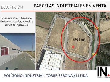 Industrial land for sale in Barcelona