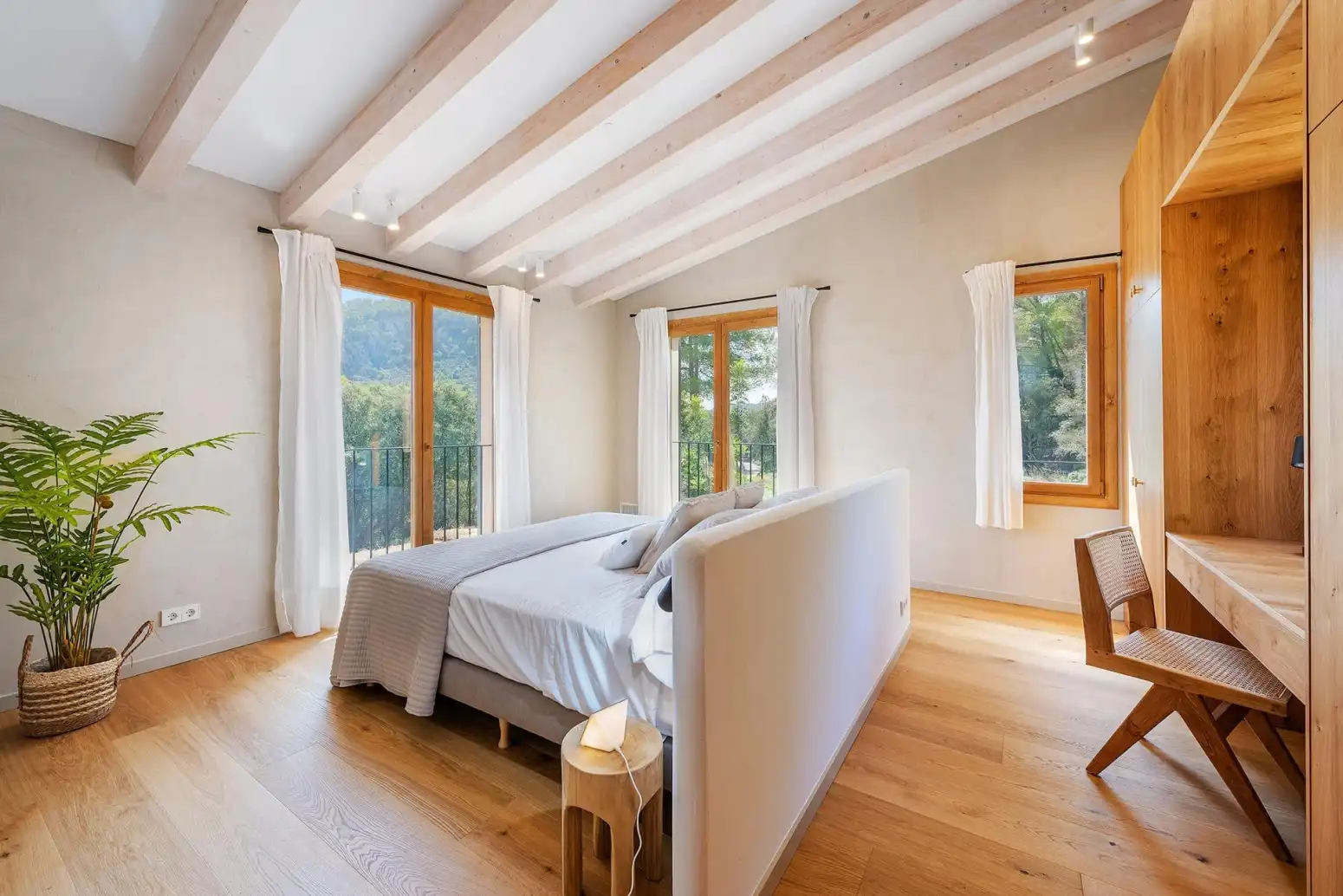 Bedroom of Houses for rent in Pollença  with Air Conditioner, Terrace and Storage room
