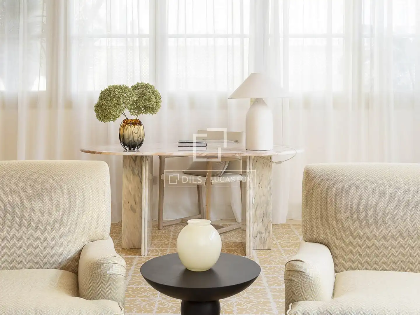 Living room of Flat for sale in Barcelona  with Air Conditioner, Heating and Parquet flooring