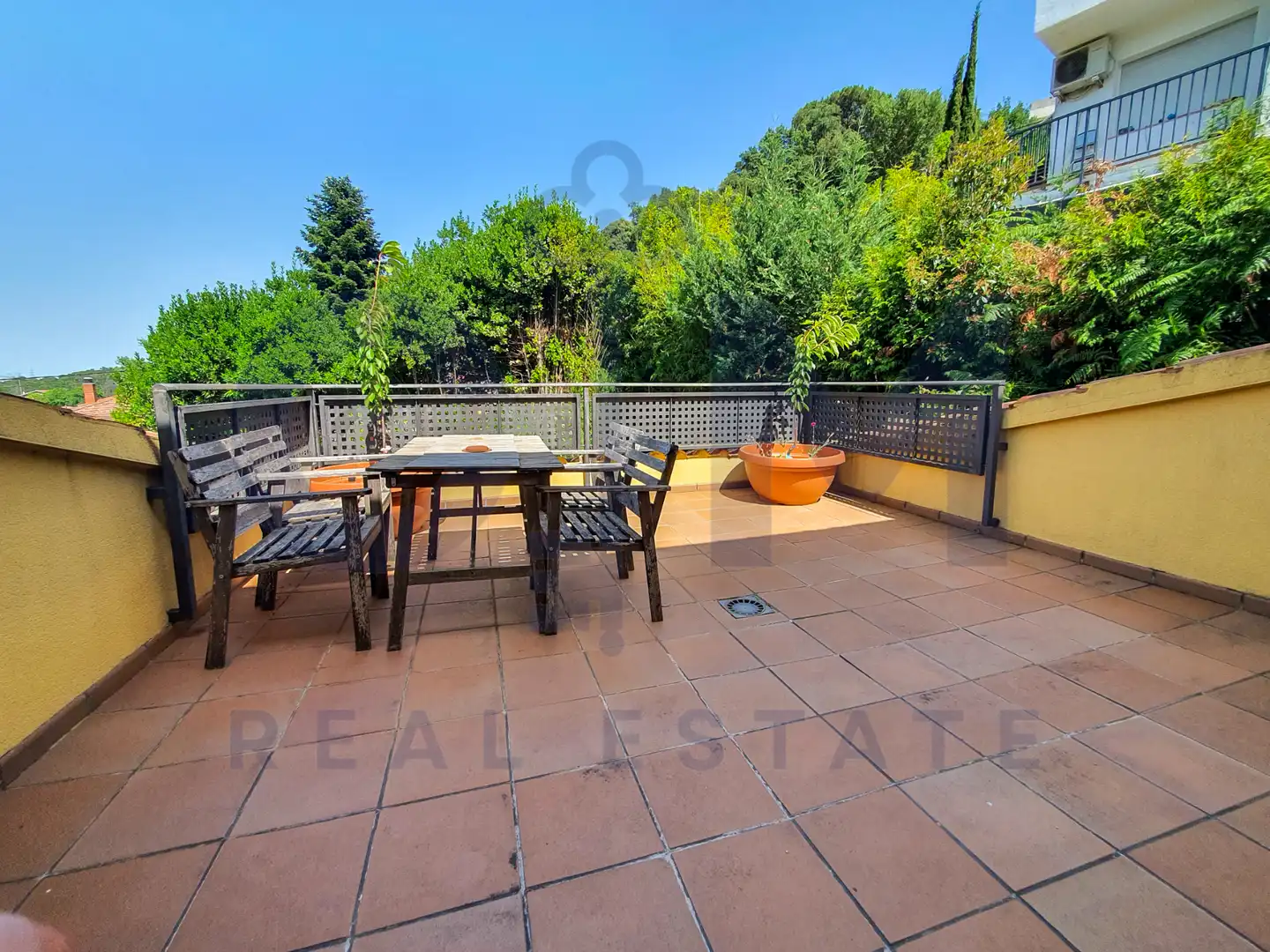 Terraza de Casa o chalet en venta en Vallgorguina con Aire acondicionado, Calefacción y Jardín privado