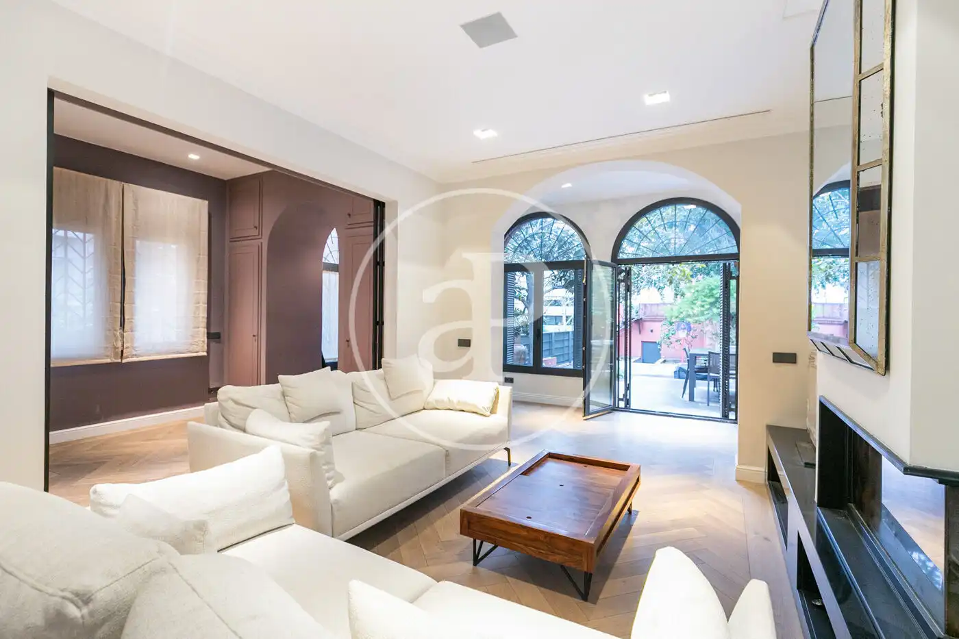 Wohnzimmer von Wohnung zur Miete in Sarrià - Sant Gervasi