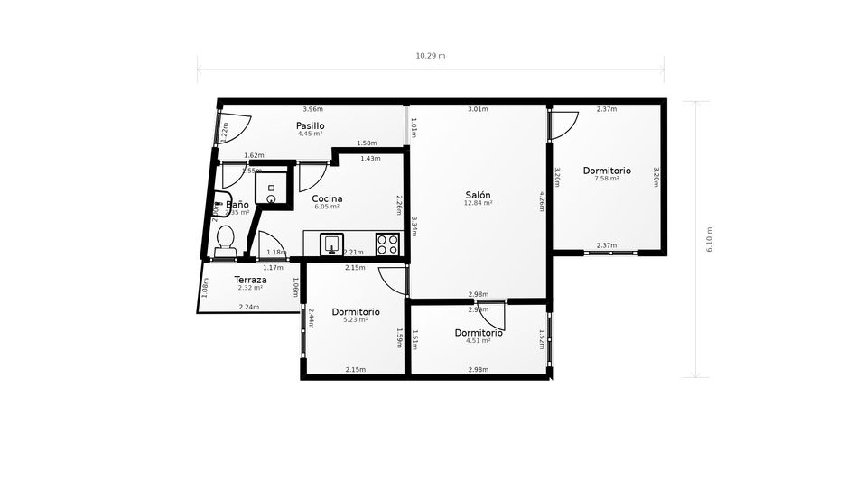 Piso de alquiler en Almendrales - Imagen 3