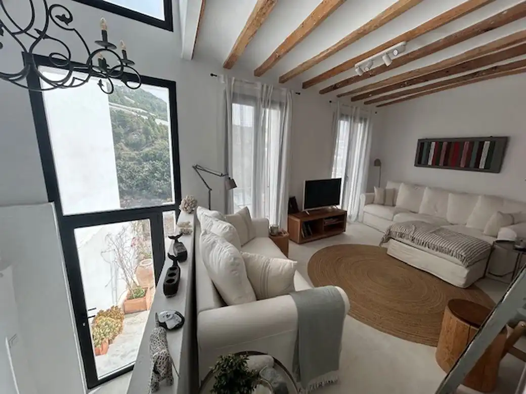 Living room of Houses for sale in Bolulla  with Air Conditioner, Heating and Private garden