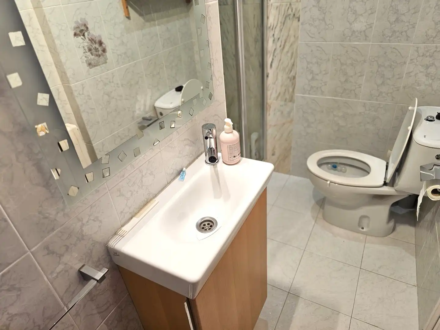 Baño de Casa o chalet en venta en Arcos de Jalón con Aire acondicionado, Calefacción y Jardín privado