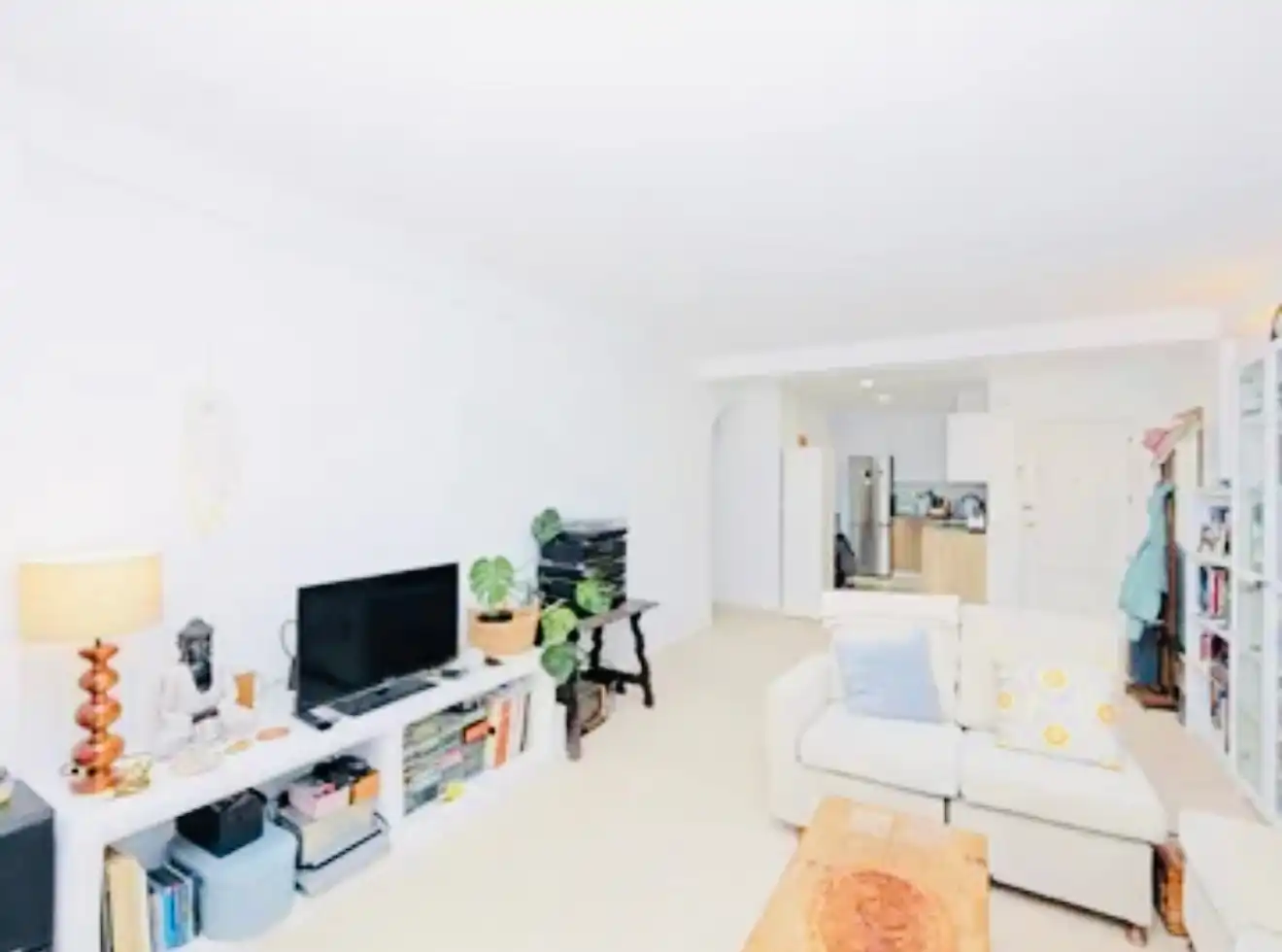 Sala de estar de Piso en venta en Dénia con Aire acondicionado, Calefacción y Terraza