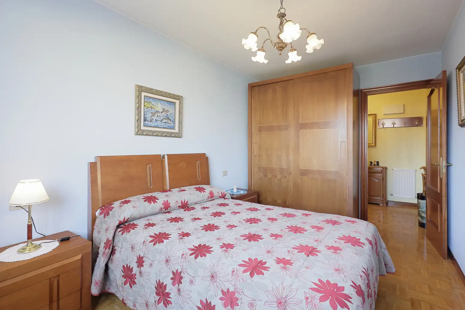 Bedroom of Flat for sale in Gijón   with Heating, Parquet flooring and Storage room