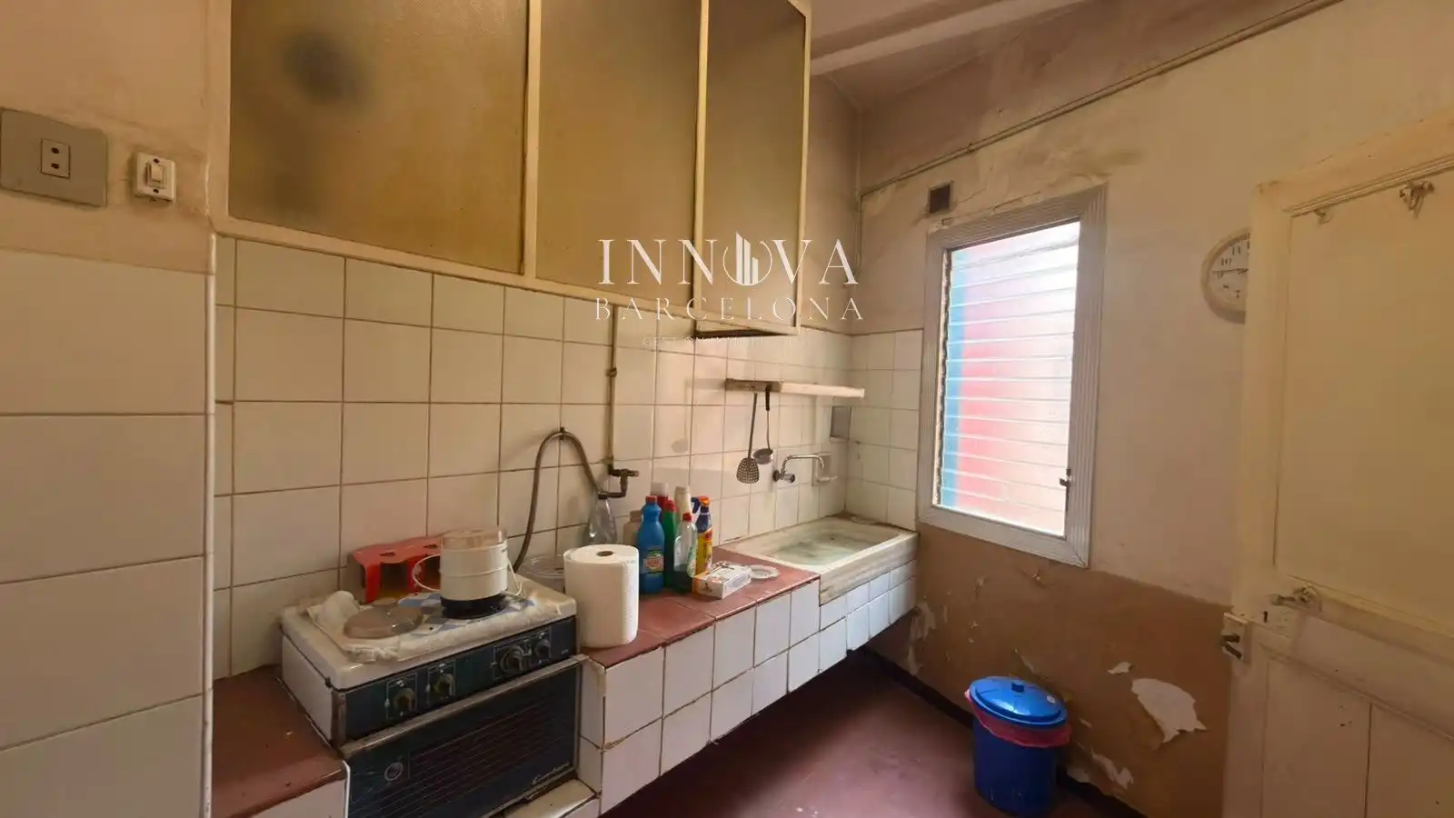 Cocina de Piso en venta en Barcelona con Terraza