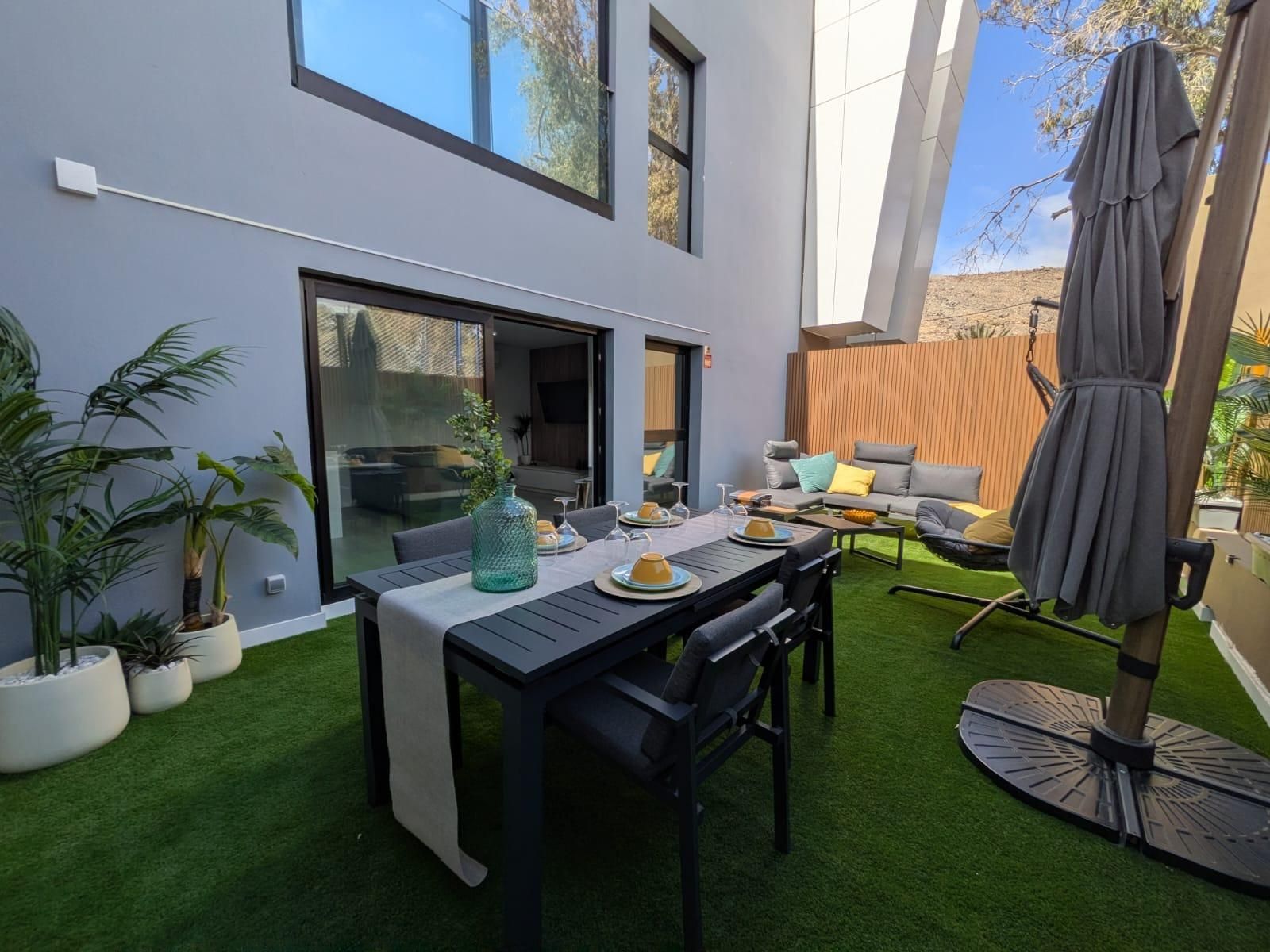 Terrace of Flat for rent in Mogán  with Terrace