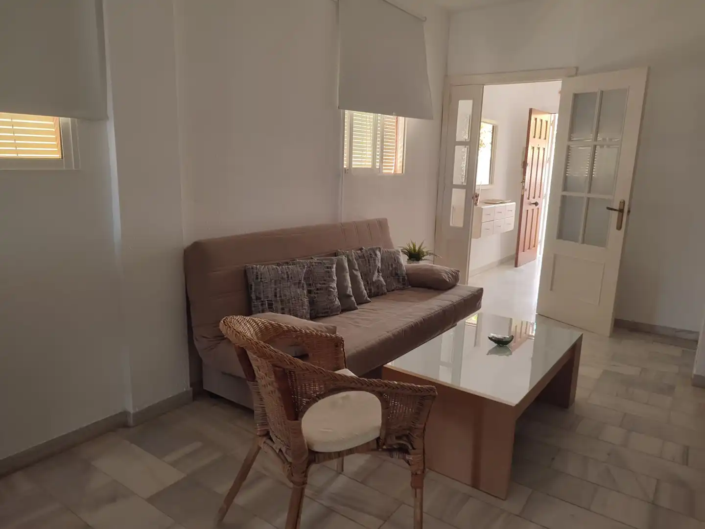 Wohnzimmer von Wohnung zur Miete in Montemar 