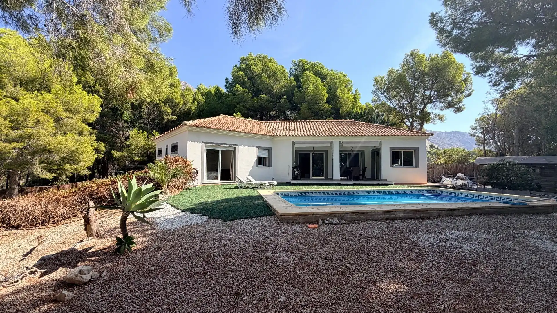 Exterior view of Houses for rent in Altea  with Air Conditioner, Heating and Private garden