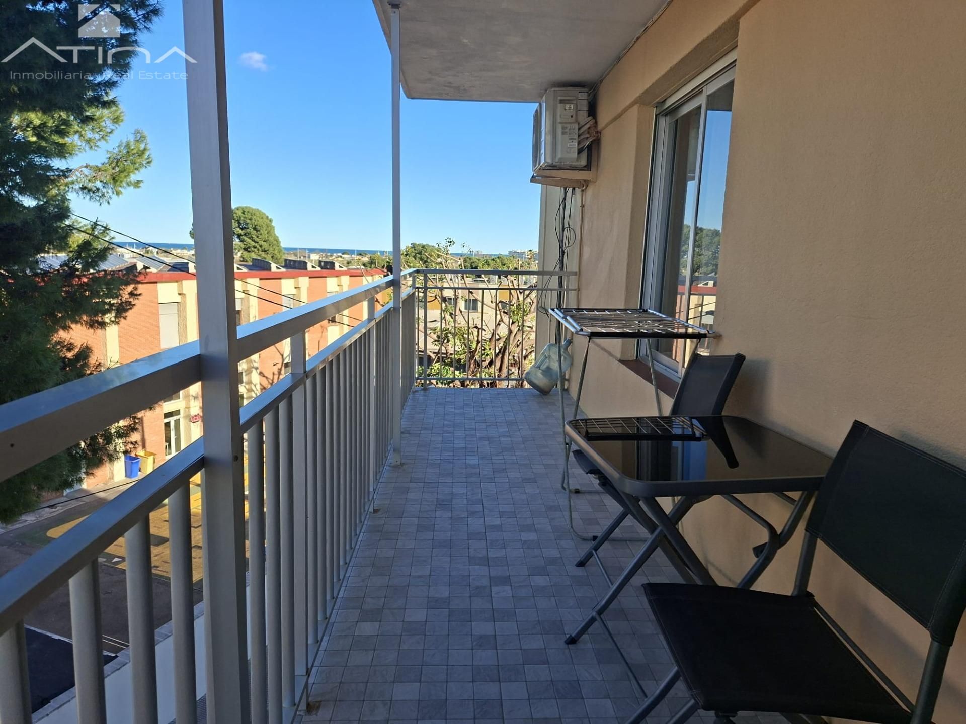 Balcony of Apartment for sale in Gandia  with Air Conditioner, Parquet flooring and Terrace