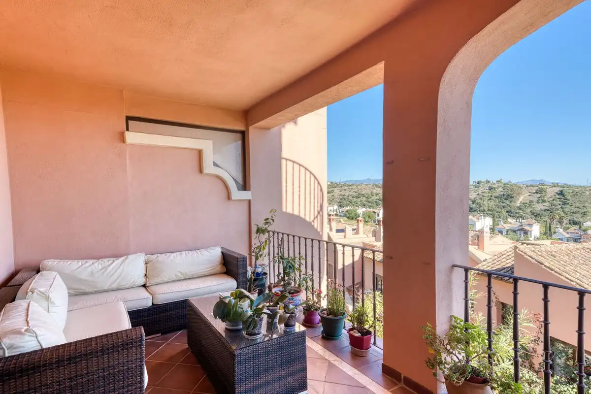 Terraza de Casa adosada en venta en Estepona con Aire acondicionado, Terraza y Piscina comunitaria