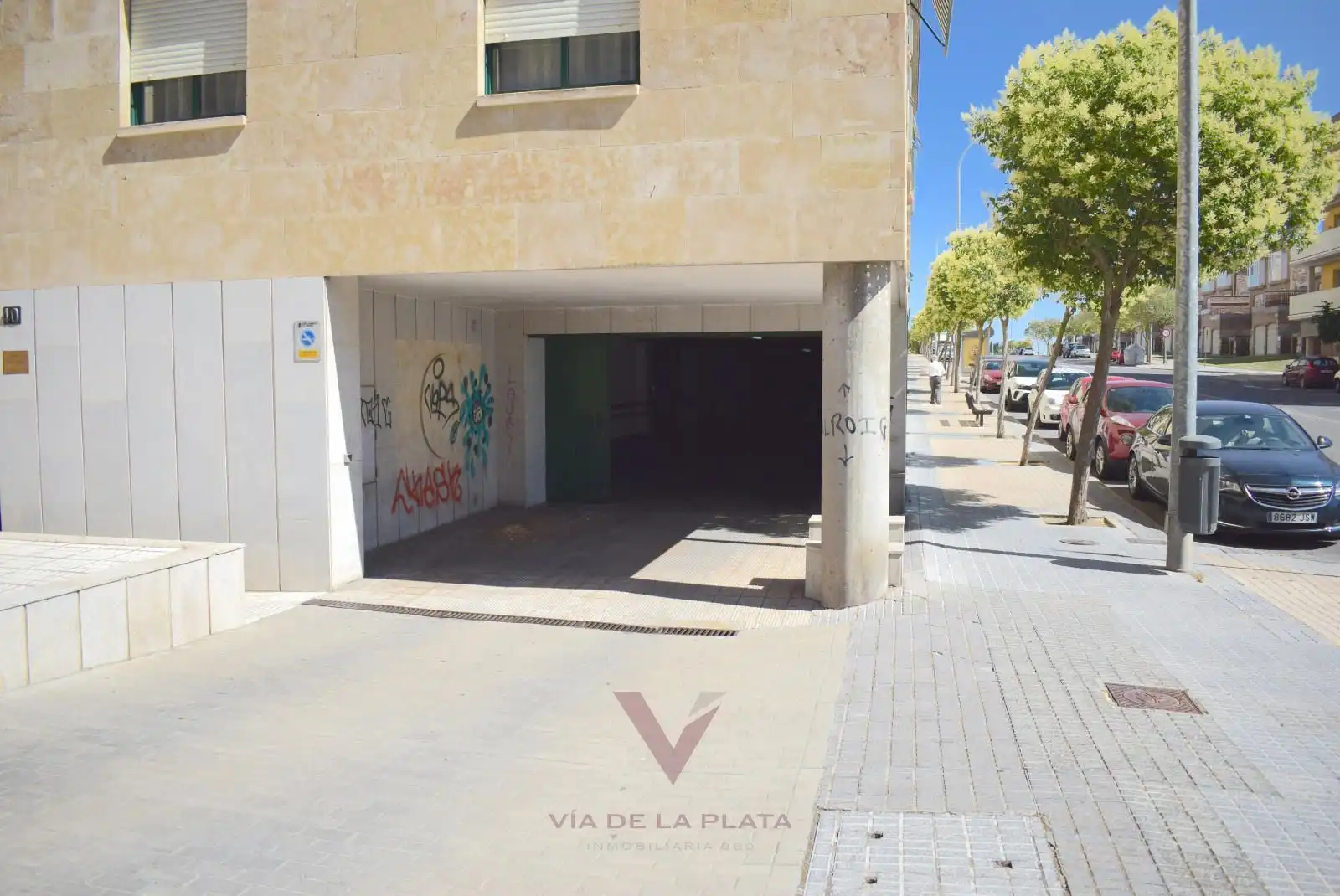 Parking of Flat for rent in Salamanca  with Heating, Oven and Washing machine