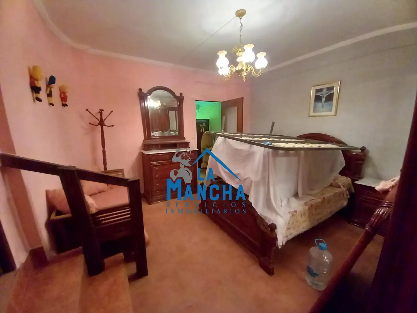 Bedroom of Houses for sale in Chinchilla de Monte-Aragón  with Furnished