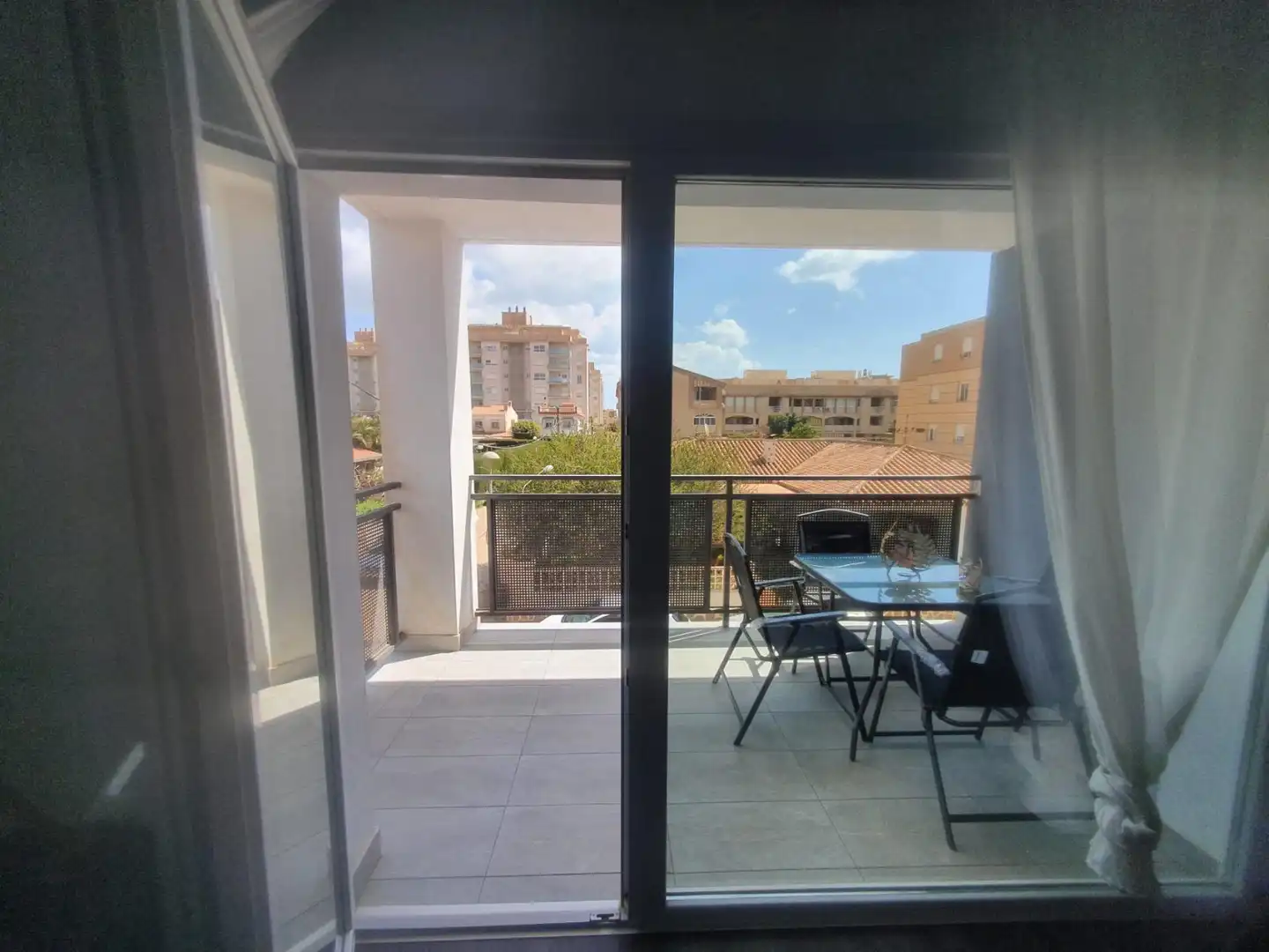 Balcony of Flat for rent in Rincón de la Victoria  with Air Conditioner, Heating and Parquet flooring
