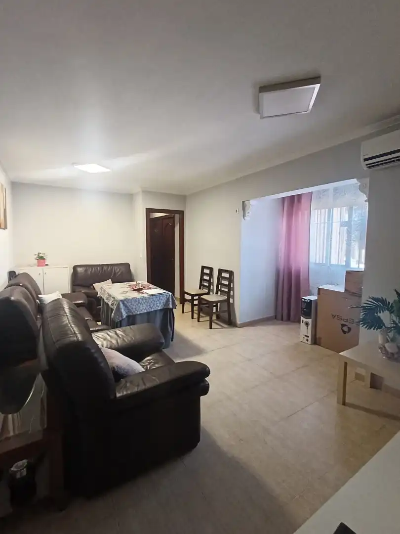 Sala de estar de Piso en venta en Sevilla con Terraza