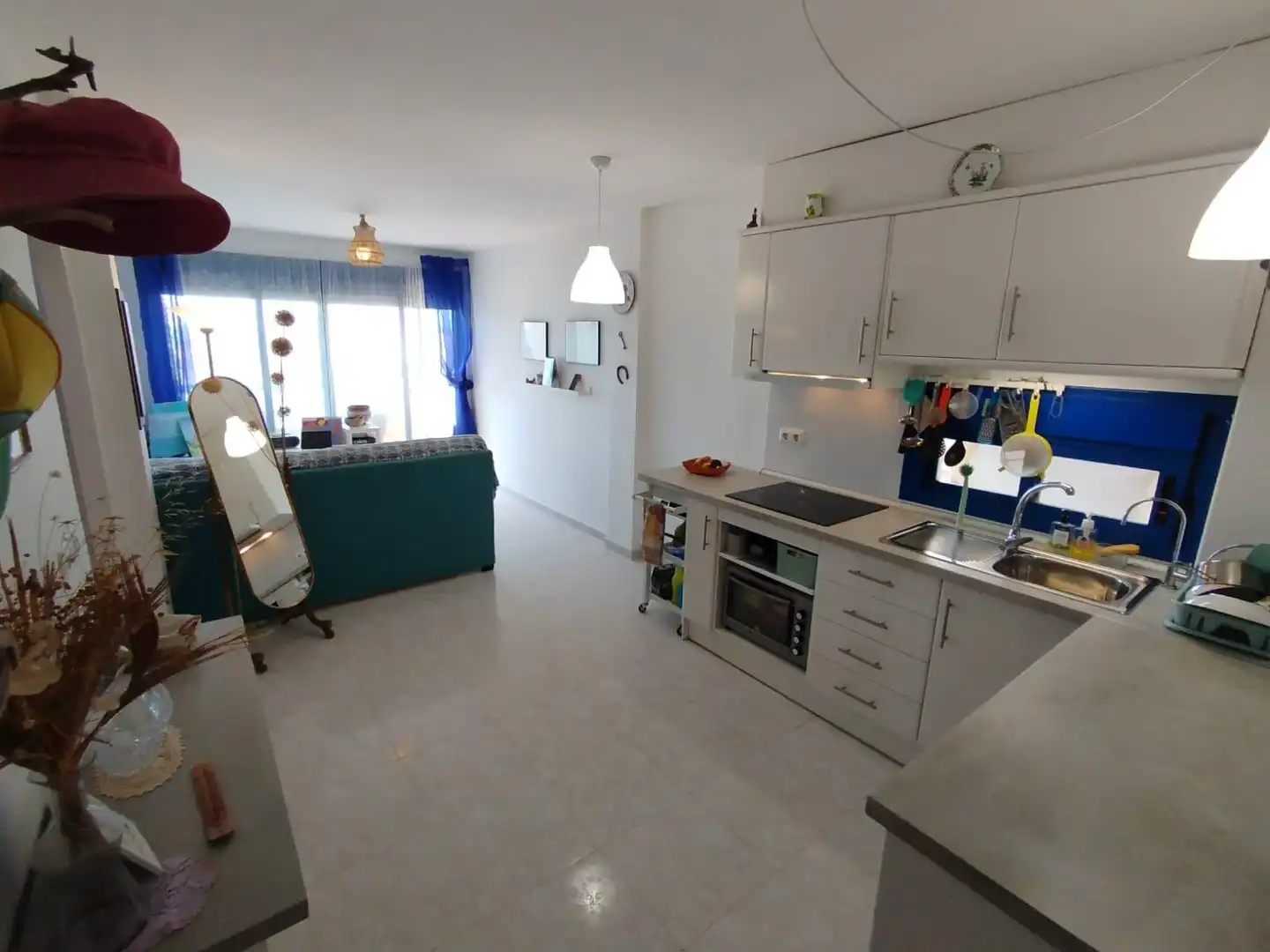 Cuina de Àtic en venda en Cartagena amb Jardí privat, Moblat i Balcó