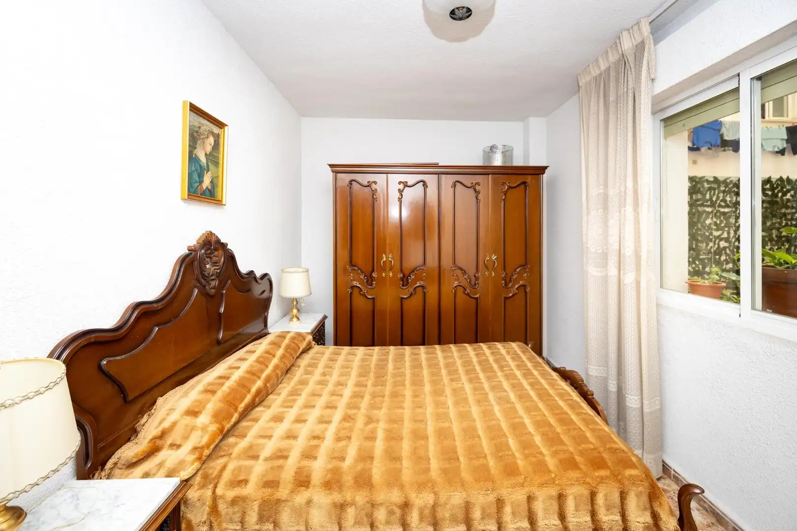 Schlafzimmer von Wohnung zum Verkauf in Granada mit Terrasse und Möbliert