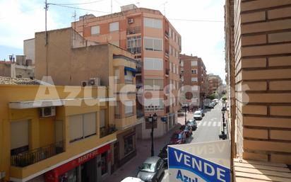 Exterior view of Flat for sale in Sax  with Balcony