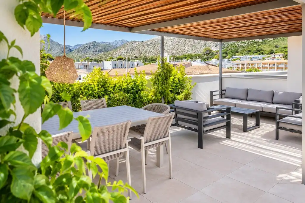 Terrasse von Dachboden zum Verkauf in Port de Pollença