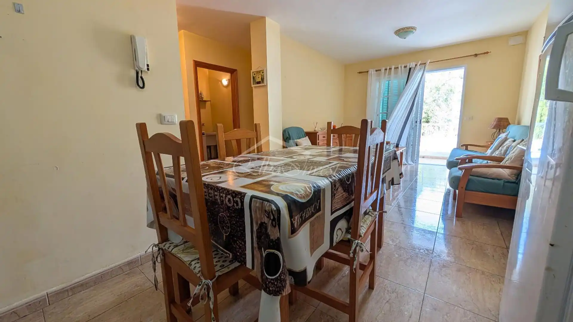 Dining room of Flat for sale in Guía de Isora  with Terrace, Furnished and Oven