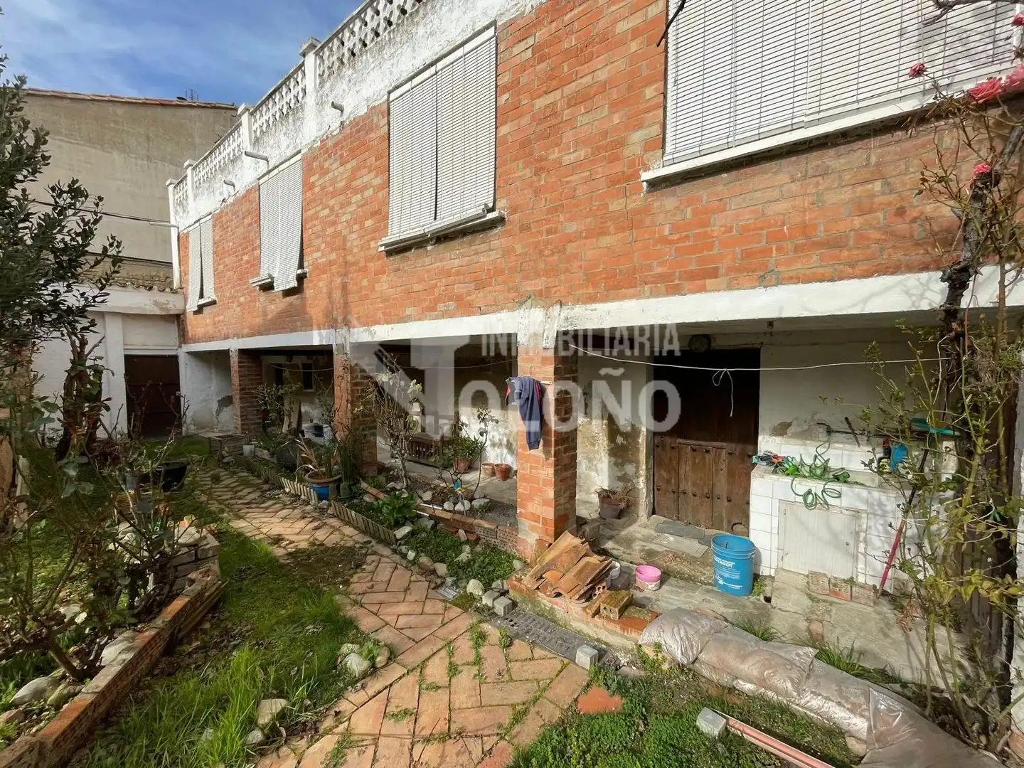 Vista exterior de Casa o chalet en venta en Leiva con Calefacción, Jardín privado y Parquet