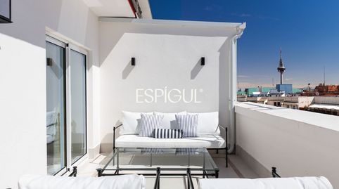 Exclusivo ático en venta con terraza en la calle Goya, Barrio de Salamanca