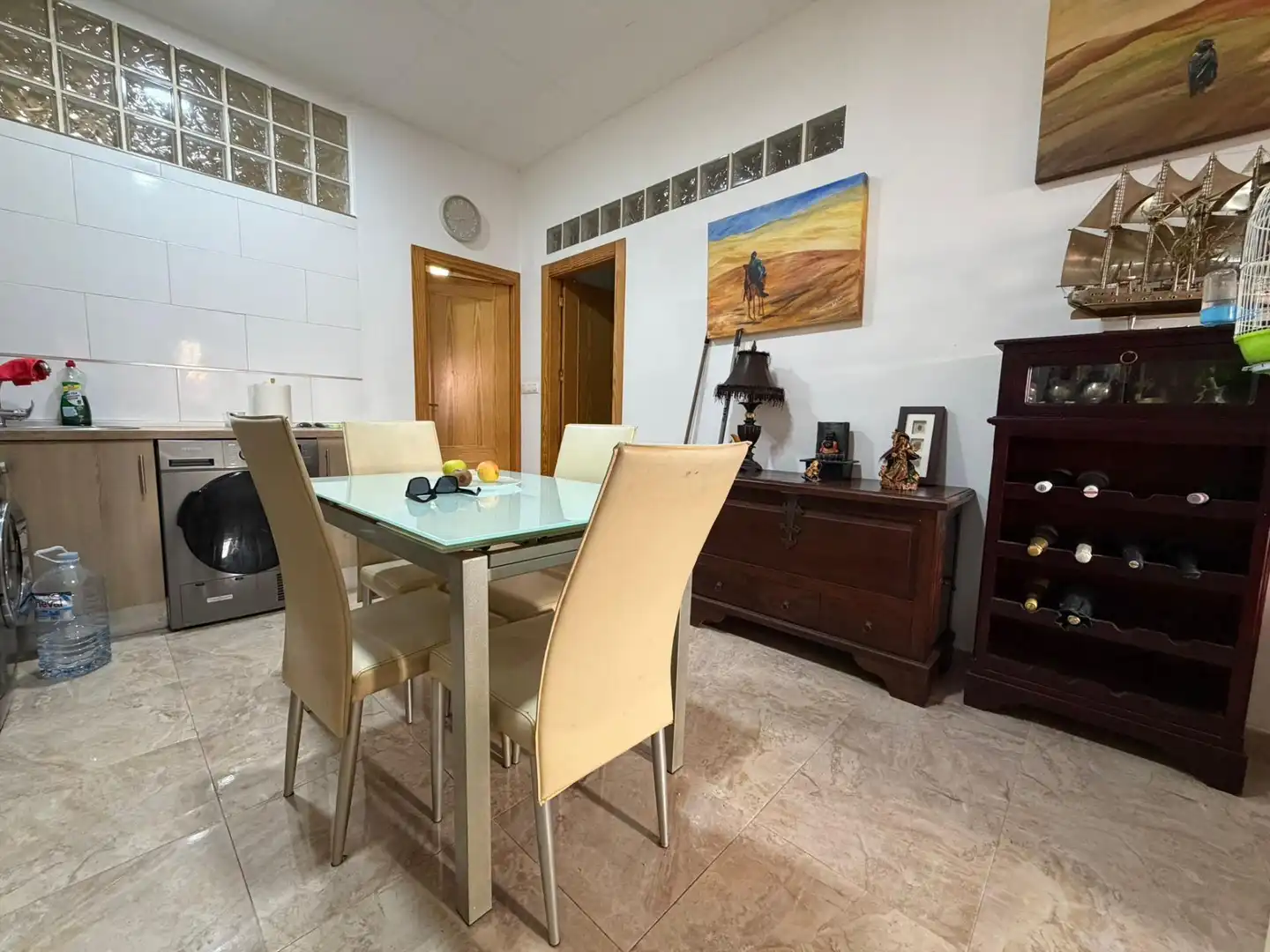 Esszimmer von Erdgeschoss zum Verkauf in Águilas mit Klimaanlage und Möbliert