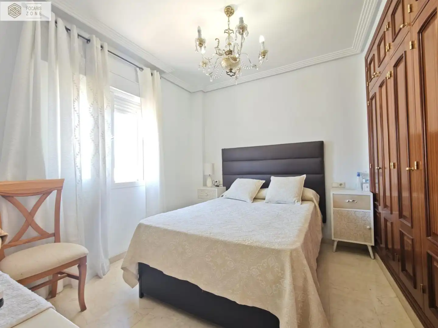 Dormitori de Casa adosada en venda en Málaga amb Aire condicionat, Calefacció i Jardí privat