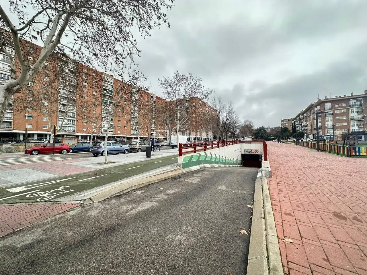 Vista exterior de Garaje en venta en Alcorcón