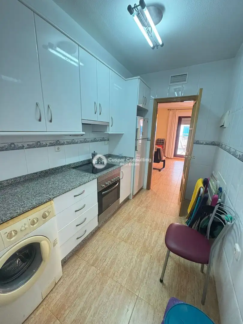 Cocina de Ático en venta en Población de Arroyo con Calefacción y Amueblado
