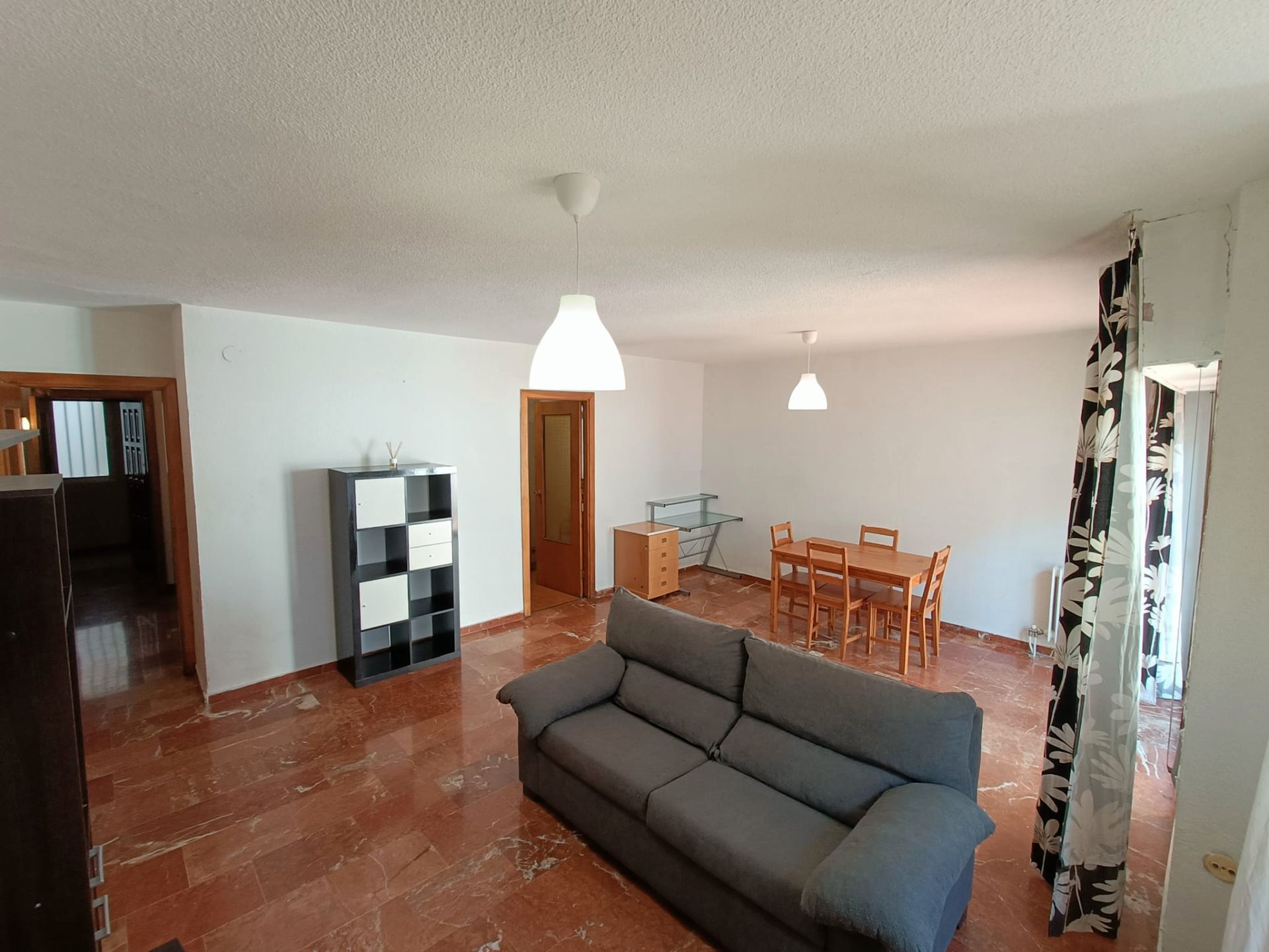 Living room of Apartment to rent in  Granada Capital  with Heating, Furnished and Washing machine