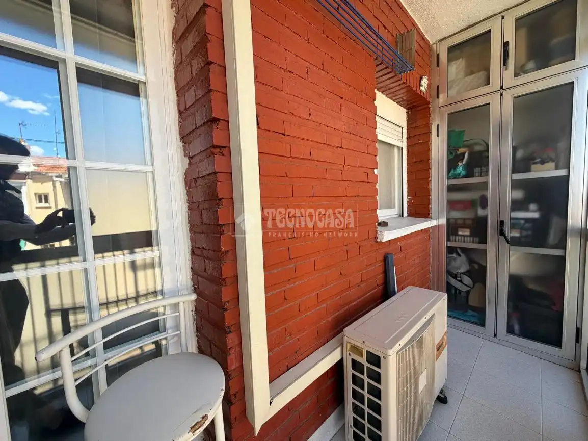 Balcony of Flat for sale in Madrid  with Air Conditioner, Heating and Balcony
