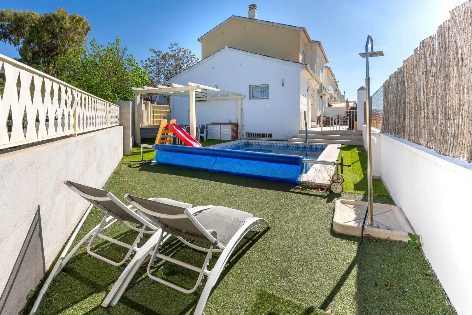 Piscina de Casa o chalet en venta en Ronda con Aire acondicionado, Calefacción y Jardín privado