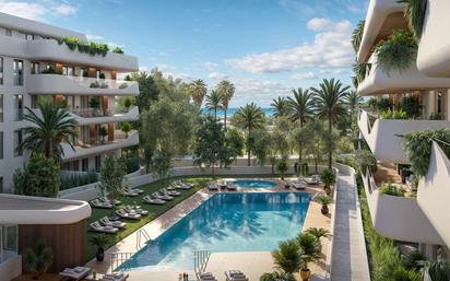 Swimming pool of Apartment for sale in Marbella  with Air Conditioner, Terrace and Swimming Pool